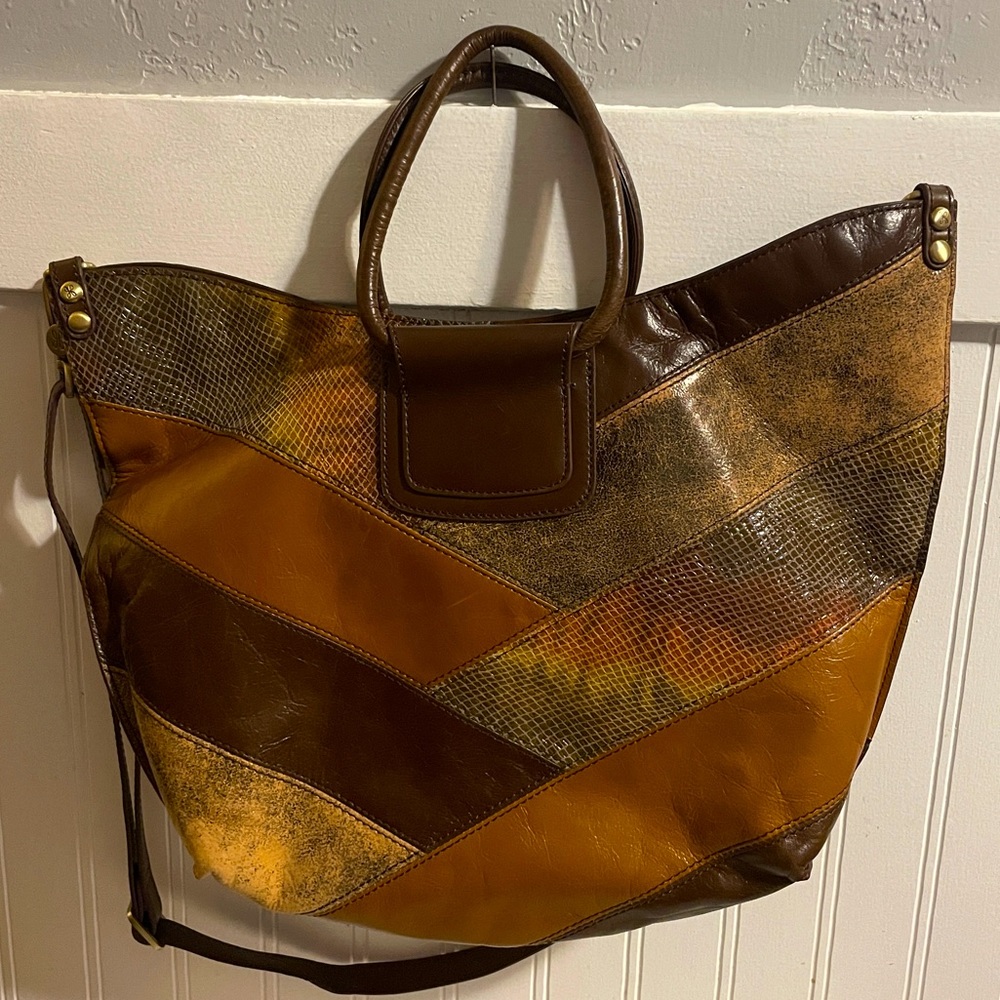 BRAND NEW Hobo Sheila Tote Patchwork Leather